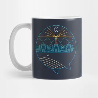 Nature ocean Minimalist Mug